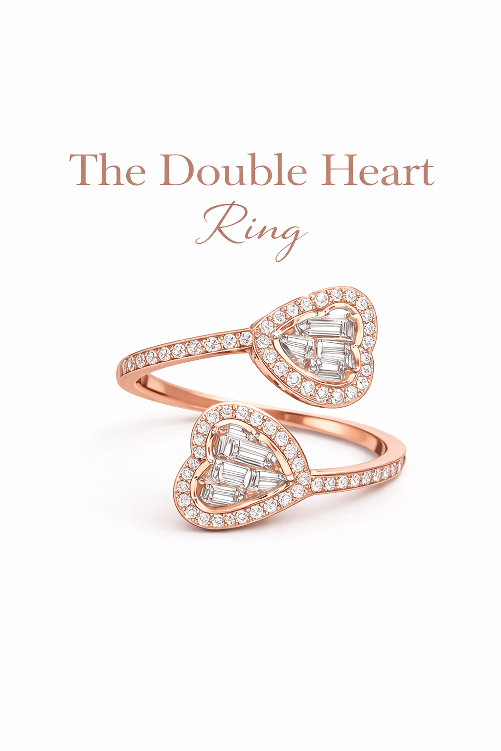 Double Heart Ring