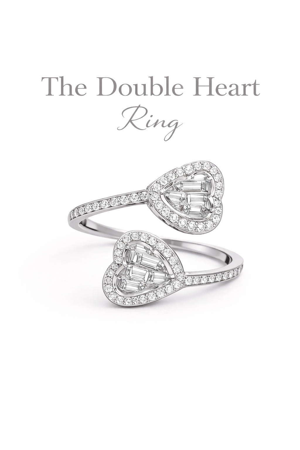 Double Heart Ring