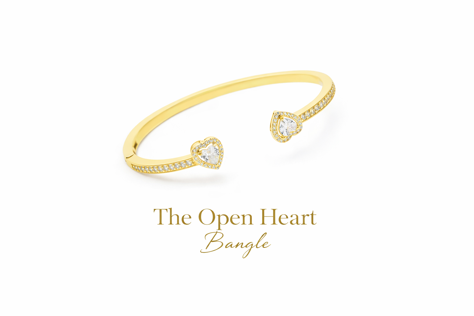 The Open Heart Bangle
